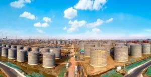 硬核! 中国化学工程第三建设有限公司最大罐区项目建成中交